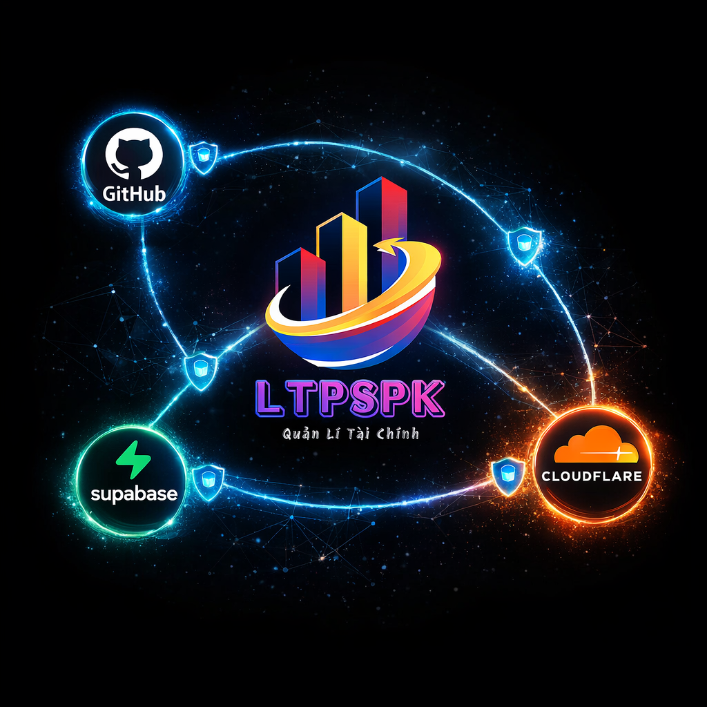 Mối liên kết bảo mật LTPSPK - GitHub, Supabase, Cloudflare